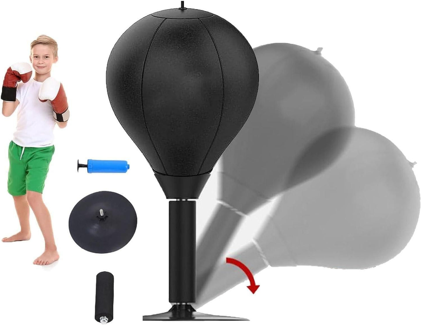 Standing Boxing Punch Bag – Speed Ball for Training & Fitness!