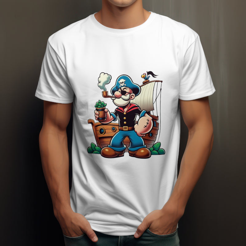Pirate Popeye Tees - Image 2