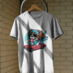 Wind in My Fur: Vintage Convertible Doggo Tee